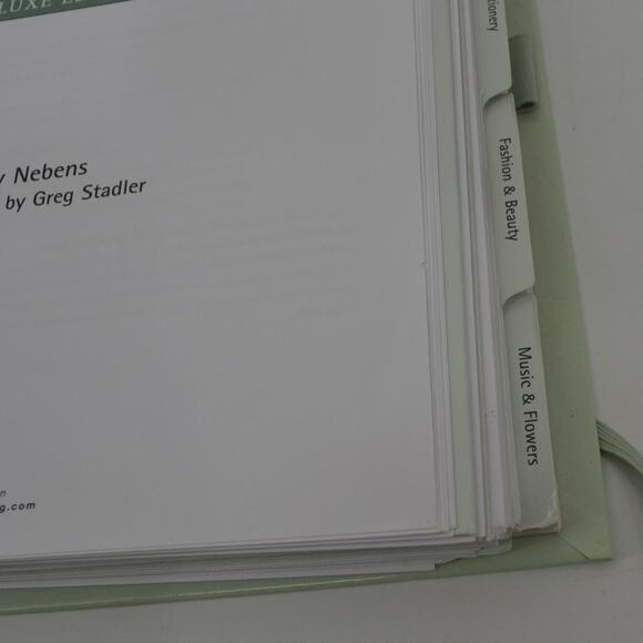 Bride's Essential Wedding Planner Deluxe Edition Amy Nebens - Picture 10 of 16